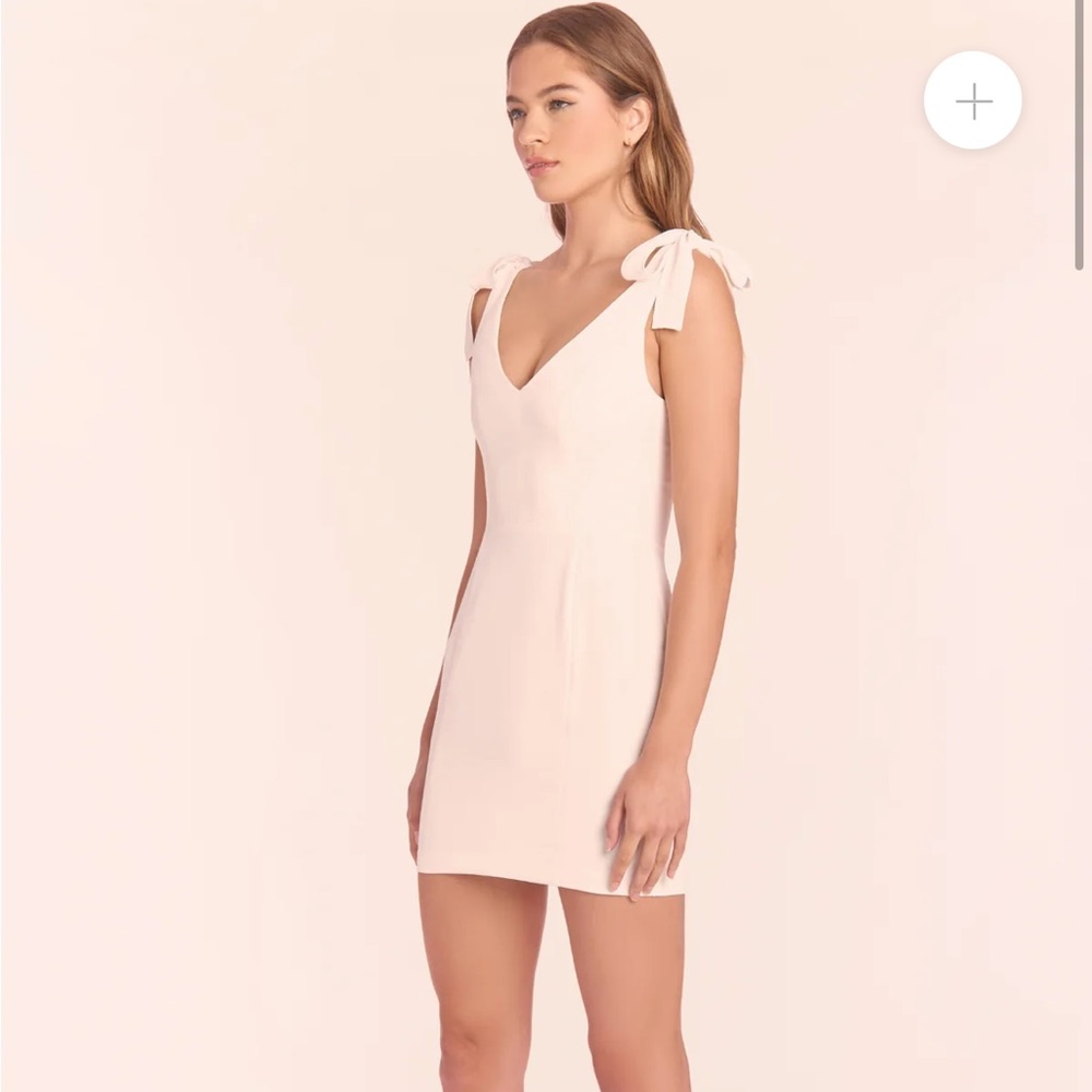 Amanda Uprichard Allora Dress in Ivory (small)